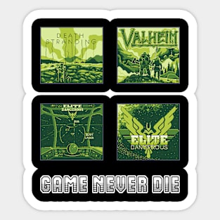 Pixel Gaming Sticker